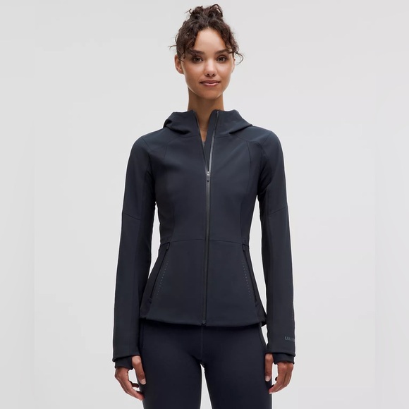 lululemon athletica Jackets & Blazers - Lululemon Cross Chill Performance Jacket True Navy XS